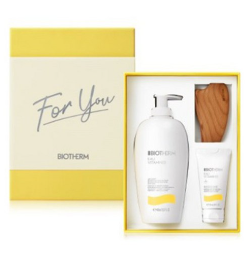 오 비타미네 바디 밀크 400ml +샤워젤 50ml + 바디괄사 기프트 세트