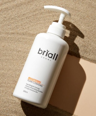 브리올옴므 남성 폼클렌징 500ml대용량/천연/각질제거 2개입