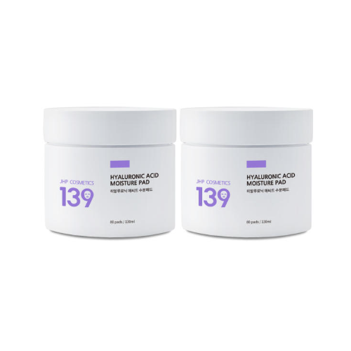 JHP 139 히알루로닉 애씨드 수분패드 80매입 2개 (160매)