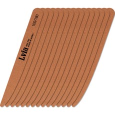 엘비아 100/180 나이프 우드 손톱 파일, 가넷, 15개