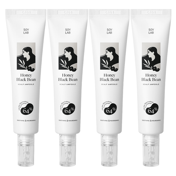 총4개[소이랩]허니블랙빈 두피앰플 탈모앰플 바르는 헤어토닉 탈모 두피영양제