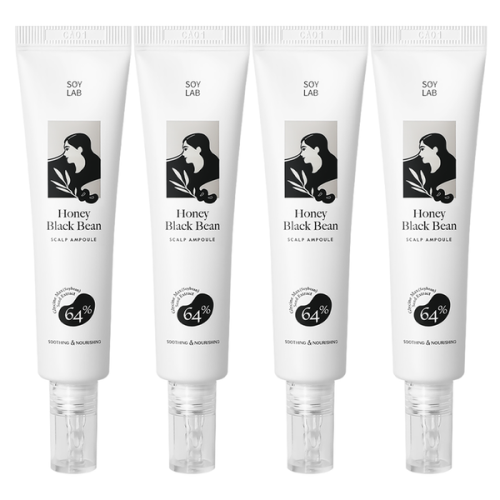 총4개[소이랩]허니블랙빈 두피앰플 탈모앰플 바르는 헤어토닉 탈모 두피영양제